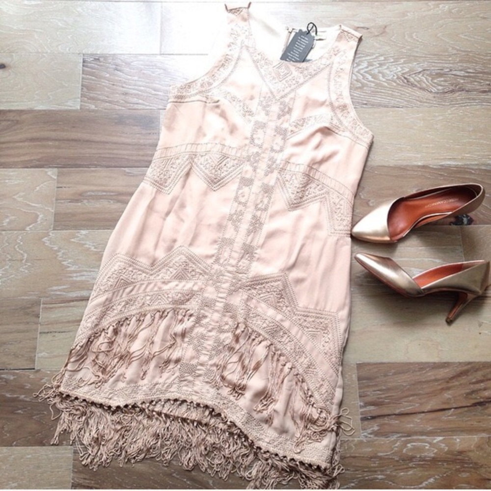 Staring at Stars Fringe Dress XS